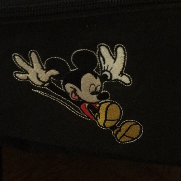 Vtg Mickey Unlimited Official Backpack. Royal Blue/Blk - Picture 2 of 5